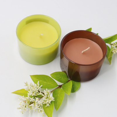 A cera da soja do OEM Scented o coco da vela da casa do aroma e o cal 4oz
