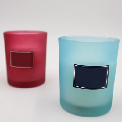 Vela Scented Capri da soja azul amigável de Eco em Rosemary Lavender Smell