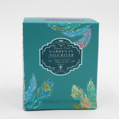 Vela Scented Capri da soja azul amigável de Eco em Rosemary Lavender Smell