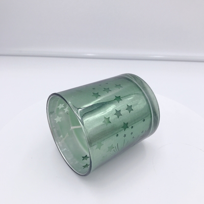 Vela de galvanização amarela caseiro da casa do aroma para a aromaterapia