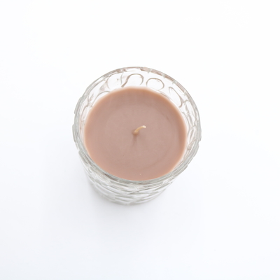 O vidro da cera da soja Scented os frascos pequenos 7.5oz da vela das velas votivas