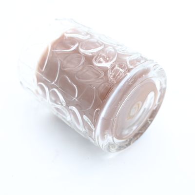 O vidro da cera da soja Scented os frascos pequenos 7.5oz da vela das velas votivas