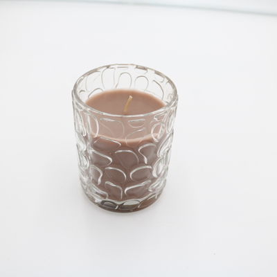 O vidro da cera da soja Scented os frascos pequenos 7.5oz da vela das velas votivas