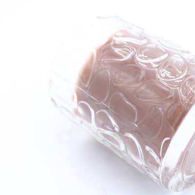 O vidro da cera da soja Scented os frascos pequenos 7.5oz da vela das velas votivas