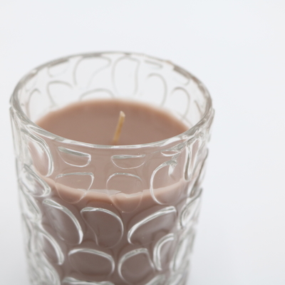 O vidro da cera da soja Scented os frascos pequenos 7.5oz da vela das velas votivas