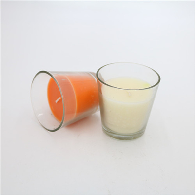 Vela Scented 3.5oz do frasco de vidro colorido do GV para a decoração da casa