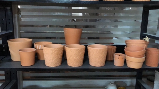 7Oz interno Clay Pot Citronella Garden Candles para mosquitos