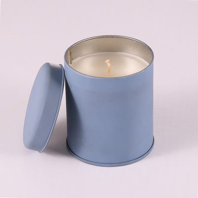 Baunilha Scented colorida de Tin Candles Jasmine Lily And do curso da cera de abelha