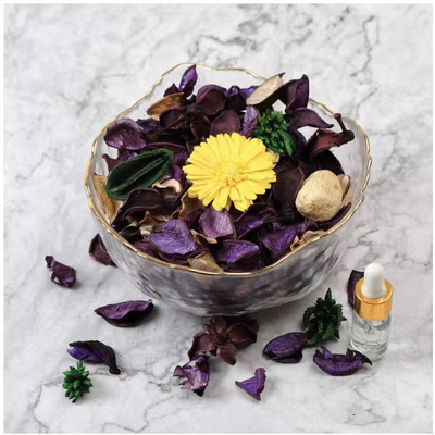 O saquinho Scented secado feito a mão do pot-pourri do aroma das pétalas ensaca 90g