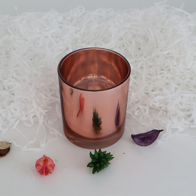 A vela votiva de vidro vazia personalizada coloca os frascos 8x9 da vela de Tealight