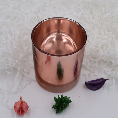 A vela votiva de vidro vazia personalizada coloca os frascos 8x9 da vela de Tealight