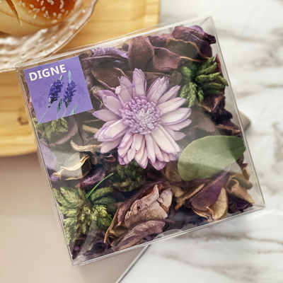O saquinho secado Scented do pot-pourri da alfazema ensaca 90g para a parte superior do fogão