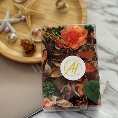O pot-pourri feito a mão do pêssego Scented flores para o hotel do vestuário