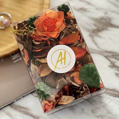 O pot-pourri feito a mão do pêssego Scented flores para o hotel do vestuário