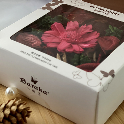 O OEM Scented Rose Petal Potpourri Dry Flower 110g para a mola