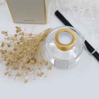 Aroma Reed Diffuser 126ml em volta do presente luxuoso da garrafa ajustado com tampa do ouro