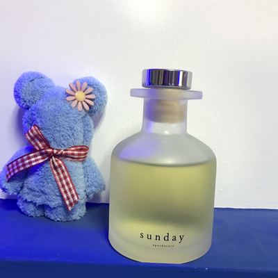Presente luxuoso do perfume da alfazema de Reed Diffuser 126ml do aroma ajustado com tampa da tira