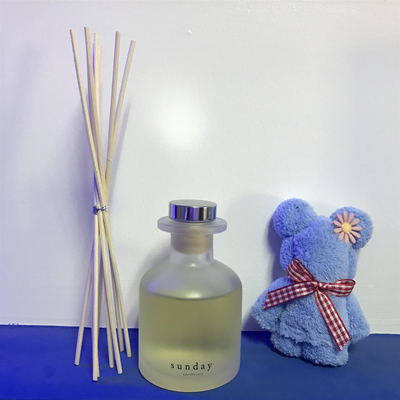 Presente luxuoso do perfume da alfazema de Reed Diffuser 126ml do aroma ajustado com tampa da tira