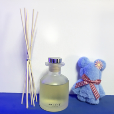 Presente luxuoso do perfume da alfazema de Reed Diffuser 126ml do aroma ajustado com tampa da tira