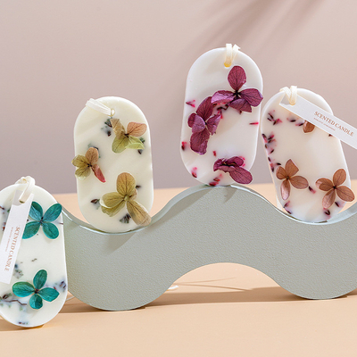 A cera Scented oval da casa do aroma derrete o grupo do presente para a fatura da vela