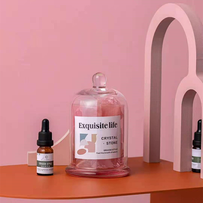 O presente colorido feito sob encomenda ajustou o perfume luxuoso de 100% com aroma Reed Diffuser do espato