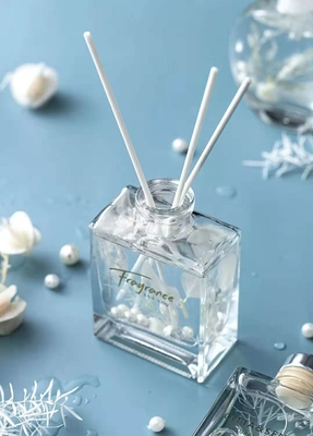 Canela Reed Diffuser Perfume 120ml do Natal com folha de prata do ouro