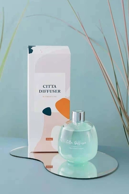 Bambu branco feito sob encomenda da flor de Reed Diffuser Gift Set 200ml Cocodor do aroma