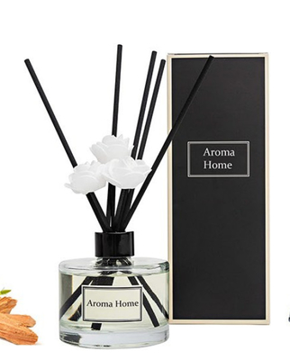 Aroma orgânico Reed Diffuser Citrus Verbena Diffuser 200ml da flor da extra grande