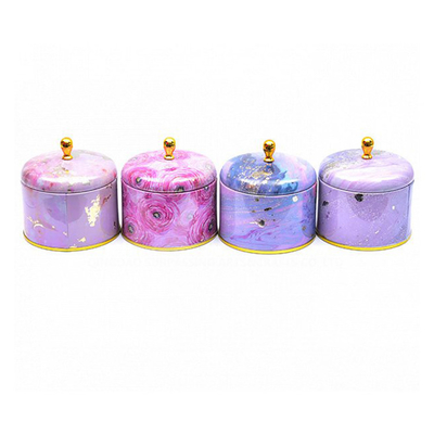Metal Scented feito a mão Tin Can Candle 100ml 250ml da cera da soja