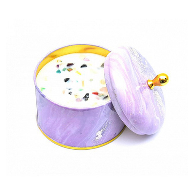 Metal Scented feito a mão Tin Can Candle 100ml 250ml da cera da soja