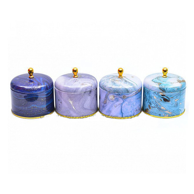 Metal Scented feito a mão Tin Can Candle 100ml 250ml da cera da soja