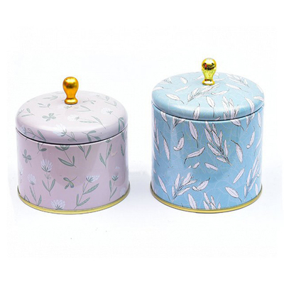 Metal Scented feito a mão Tin Can Candle 100ml 250ml da cera da soja