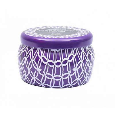Decoração de alumínio pequena original 120g de Tin Can Candle With Stone