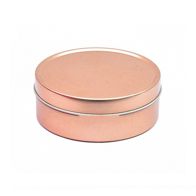 Metal de alumínio Mini Tin Candles For Votive Tealight 3oz da cera Scented da soja