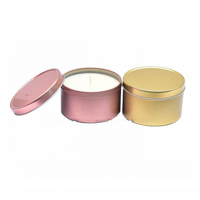 A tira do ouro Scented a soja Tin Can Candle In Bulk 5.5oz