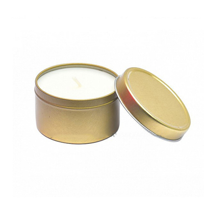 A tira do ouro Scented a soja Tin Can Candle In Bulk 5.5oz