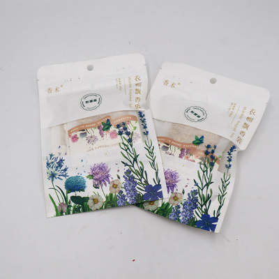 Sacos de perfume frescos do vestuário dos saquinhos dos perfumes do OEM para ornamento da casa