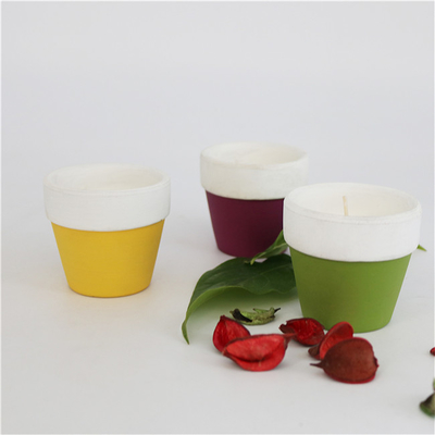 O Odm da casa do aroma Scented a cera que da soja a vela cerâmica range 2 onças