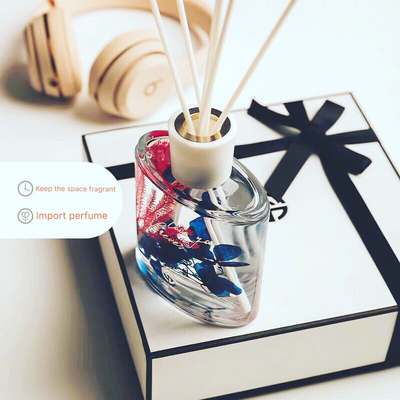 Aroma Reed Diffuser 100ml do perfume da sala com a decoração secada das flores